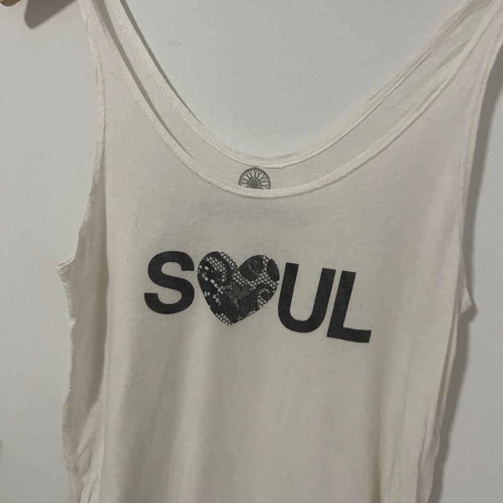 Soulcycle White Logo Tank Size XS - Picture 2 of 6
